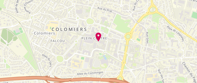 Plan de Patrice Bréal, Cco Plein Centre
34 Rue du Centre, 31770 Colomiers