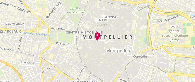 Plan de Devernois, 20 Rue Foch, 34000 Montpellier