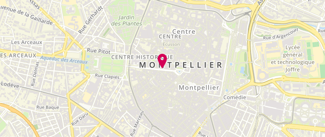 Plan de Solar Mtp, 19 Rue Foch, 34000 Montpellier