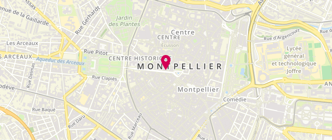 Plan de Zadig et Voltaire, 23 Rue Foch, 34000 Montpellier