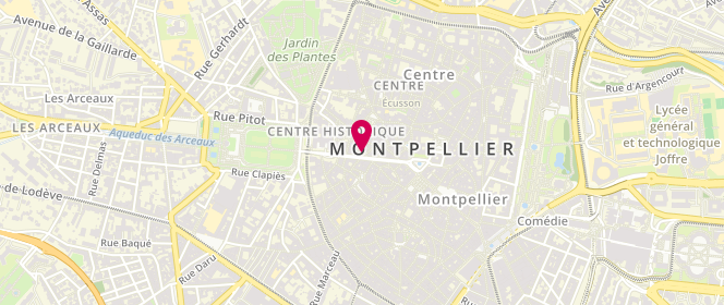 Plan de Souleiado, 11 Rue Foch, 34000 Montpellier