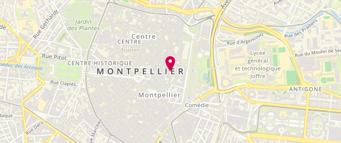 Plan de CHAMPIN Boutique • Friperie Vintage, 1 Rue Montpelliéret, 34000 Montpellier