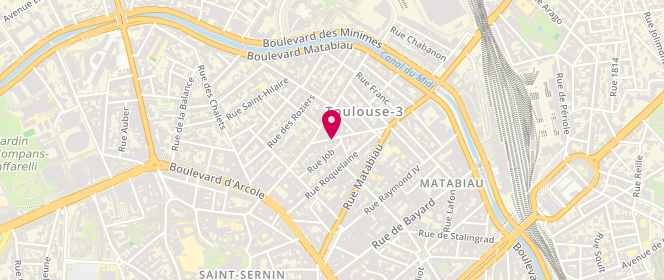 Plan de Tata Valoche, 17 Rue Alexandre Falguière, 31000 Toulouse