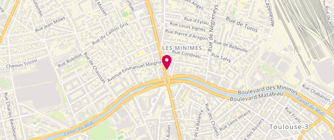Plan de Gaufrette et Créations, 12 avenue des Minimes, 31200 Toulouse