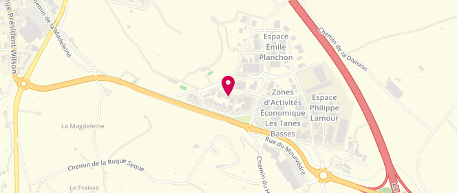 Plan de Planet'Indigo, Zone Artisanale Tannes Basses, 34800 Clermont-l'Hérault