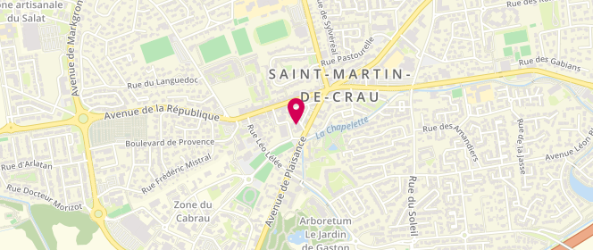 Plan de Obsession Jean's, 12 Rue des Gardians, 13310 Saint-Martin-de-Crau