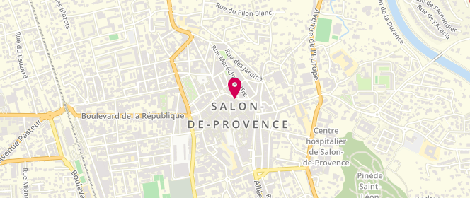 Plan de Okaidi, 123 Cours Victor Hugo, 13300 Salon-de-Provence