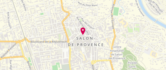 Plan de Au 143, 143 Cr Victor Hugo, 13300 Salon-de-Provence
