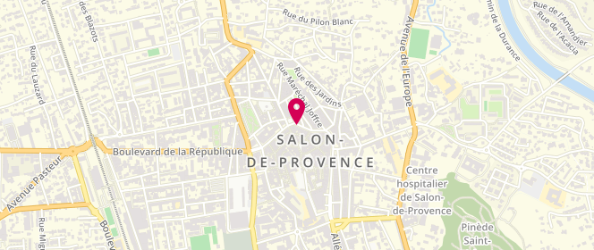 Plan de Be You, 167 Cr Victor Hugo, 13300 Salon-de-Provence