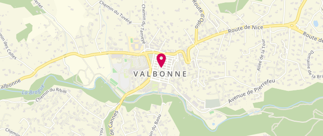 Plan de Goubi Valbonne, place des Arcades, 06560 Valbonne