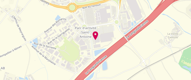 Plan de La Halle, Zone Aménagement Saint-Antoine, 34130 Saint-Aunès