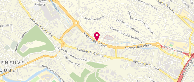 Plan de Stradivarius, 119 Avenue Alpes, 06800 Cagnes-sur-Mer