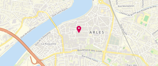 Plan de Les Dessous d'Elles, 19 Rue de l'Hôtel de Ville, 13200 Arles