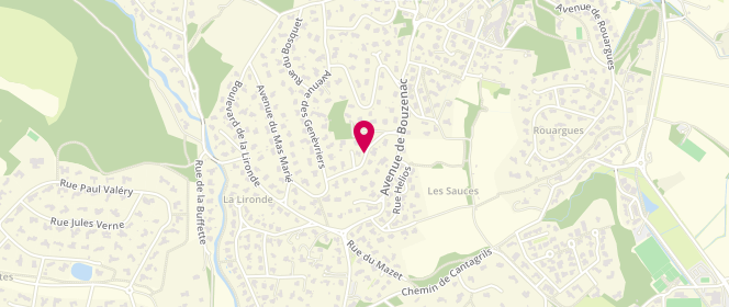 Plan de La Halle Chaussures & Maroquinerie, 8 Bis Zone Artisanale Cèdres, 34980 Saint-Clément-de-Rivière