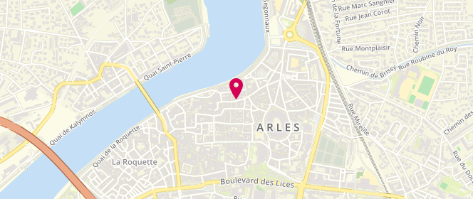 Plan de MOLES Christine, 65 Rue 4 Septembre, 13200 Arles