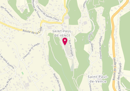 Plan de MARQUET Pierre, 41 Bis Rue Grande, 06570 Saint-Paul-de-Vence