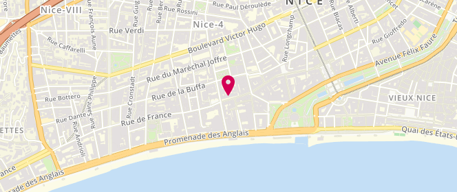 Plan de Prisange, 12 Rue de France, 06000 Nice