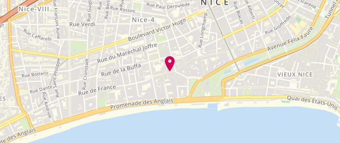 Plan de Roberto Durville, 4 Rue de France, 06000 Nice