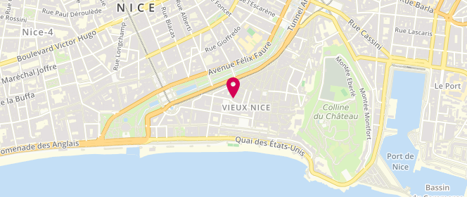Plan de Pura Vida, 12 Rue du Marché, 06000 Nice