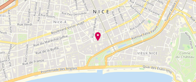 Plan de Darjeeling Nice rue Masséna, 6 Rue Masséna, 06000 Nice