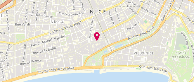 Plan de French Accent, 4 Rue Masséna, 06000 Nice