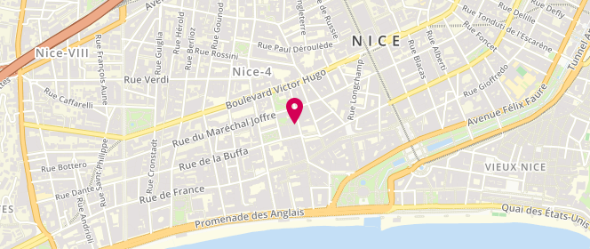 Plan de Joy's, 11 Rue Maccarani, 06000 Nice