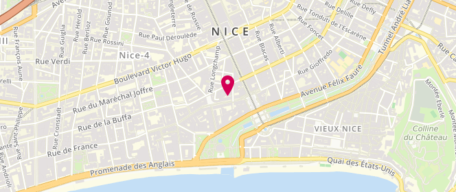 Plan de Etam Lingerie, 4 Rue Masséna, 06000 Nice