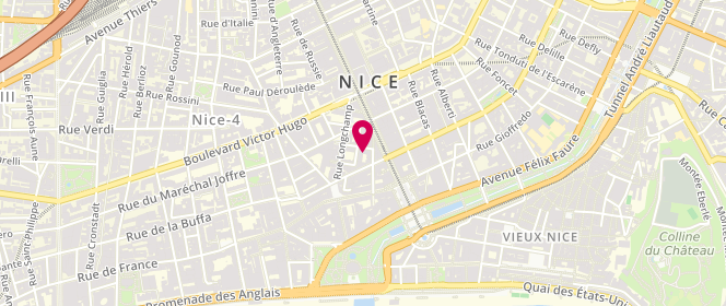 Plan de La Fabric'shop, 5 Rue Doct Michel Rosanoff
Pass. Emile Négrin, 06000 Nice