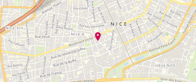 Plan de Mon Envie Me, 9 Rue Alphonse Karr, 06000 Nice