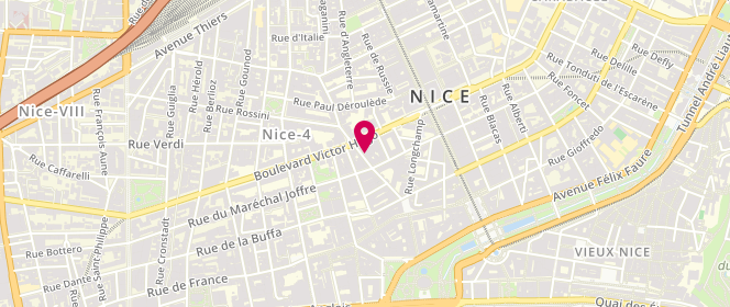 Plan de Ekyog, 12 Rue Alphonse Karr, 06000 Nice