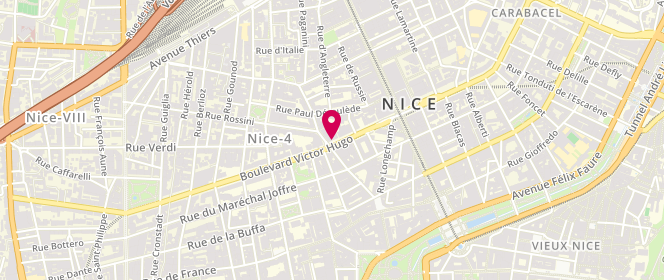 Plan de Ronde et Belle, 16 Boulevard Victor Hugo, 06000 Nice
