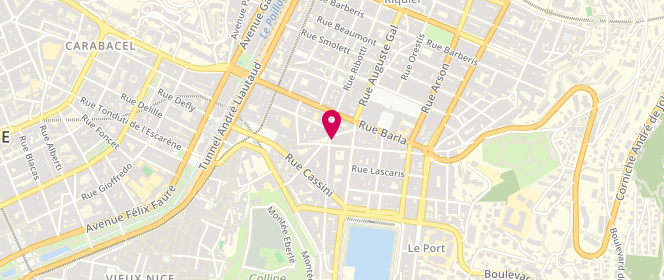 Plan de Boutique Morelli, 25 Rue Bonaparte, 06300 Nice