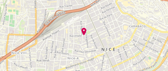 Plan de Zeeman Nice Rue d'Italie, 15 Rue d'Italie, 06000 Nice