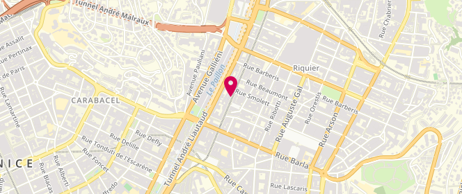 Plan de Cirio - Vêtements homme - Nice, 32 avenue de la République, 06300 Nice