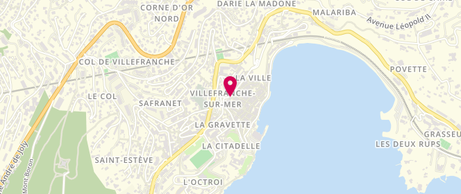 Plan de Le Shopping de Nat, 21 Rue de l'Église, 06230 Villefranche-sur-Mer