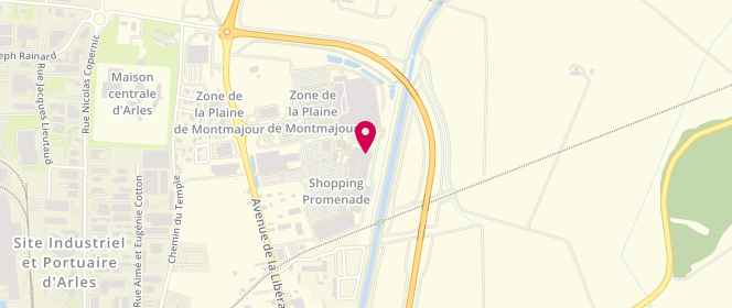 Plan de New Yorker France, 22 Avenue de la Libération Shopping Promenade - Arles Montmajour, 13200 Arles
