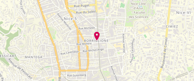 Plan de Les Trésors de Chloé, 27 avenue Alfred Borriglione, 06100 Nice