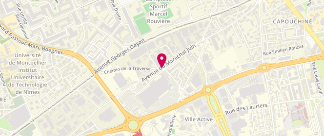 Plan de Promod, Centre Commercial Carrefour Nîmes Etoiles 116 Rue André Dupont, 30900 Nîmes