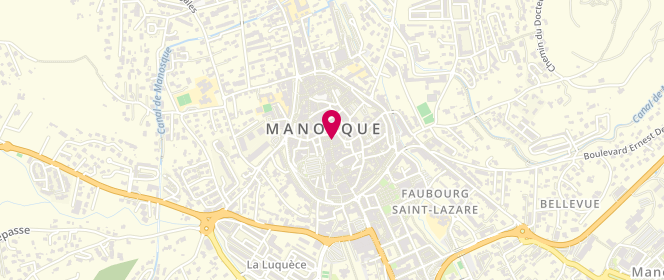 Plan de Via Men, 64 Rue Grande, 04100 Manosque