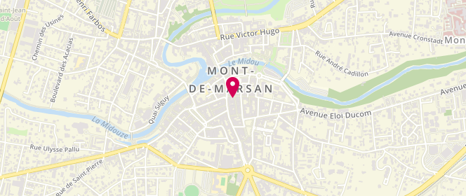 Plan de Ddp Woman, 69 Rue Augustin Lesbazeilles, 40000 Mont-de-Marsan
