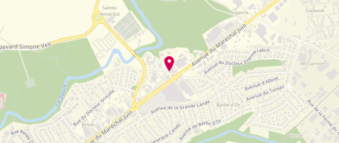 Plan de Blue Box, 8 Rue Marcel David, 40000 Mont-de-Marsan
