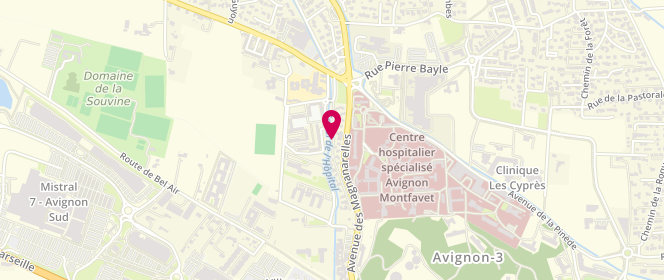 Plan de Foot Locker, Route Nationale 7 Avignon Sud
Centre Commercial Mistral 7, 84140 Avignon