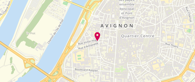 Plan de Charlotte Avignon, 46 Rue Joseph Vernet, 84000 Avignon