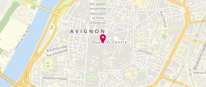 Plan de Jadl, 20 Rue Fourbisseurs, 84000 Avignon