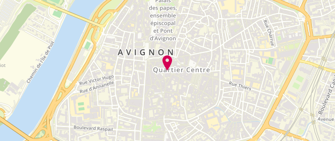 Plan de Boutique Contact, 9 Rue de la Bonneterie, 84000 Avignon