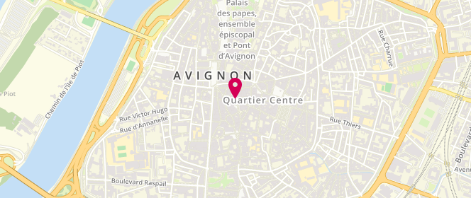 Plan de Sugar, 8 Rue Rouge, 84000 Avignon