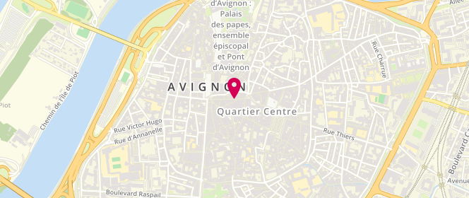 Plan de Antonelle Avignon, 28 Rue des Marchands, 84000 Avignon