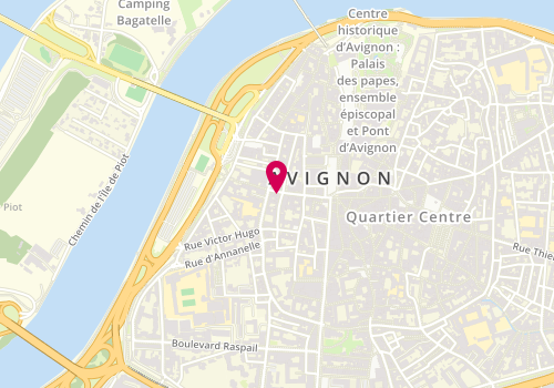Plan de Sandro, 33 Bis Rue Saint-Agricol, 84000 Avignon