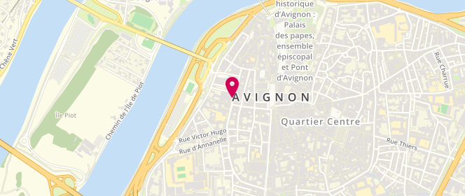 Plan de Ventilo, 28 Rue Joseph Vernet, 84000 Avignon