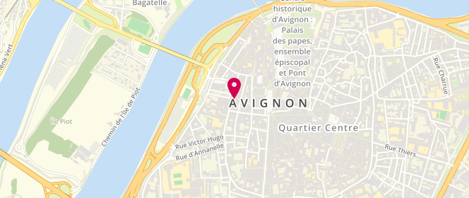 Plan de INDIES, 23 Bis Rue Joseph Vernet, 84000 Avignon